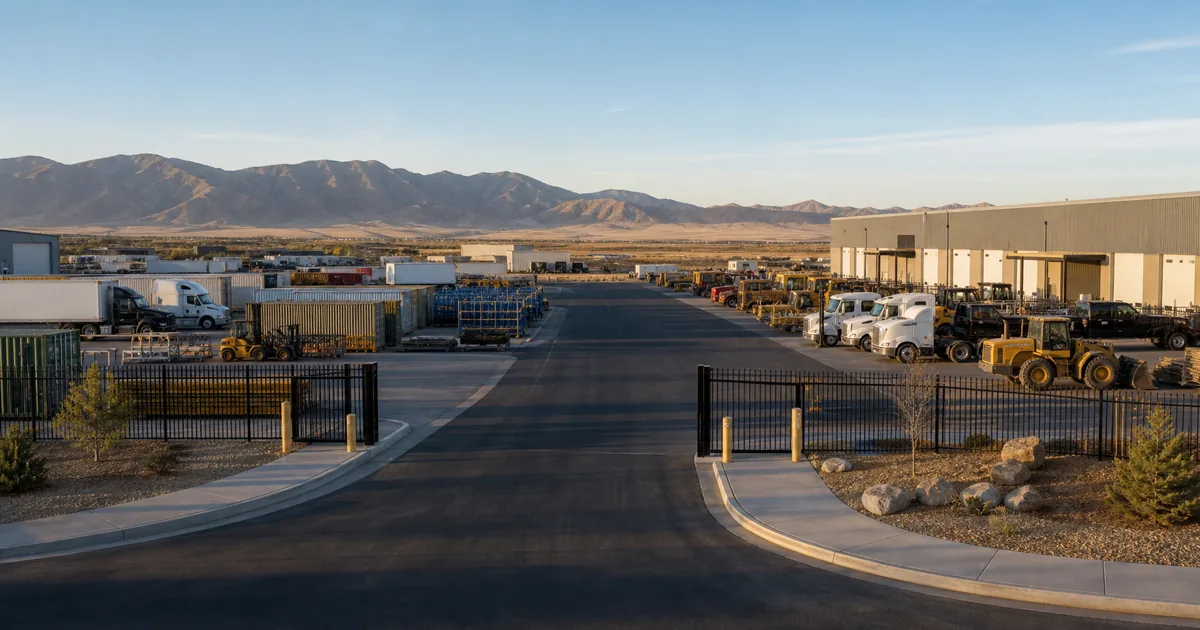 Barings and Brennan's $150M IOS Play — industrial outdoor storage news