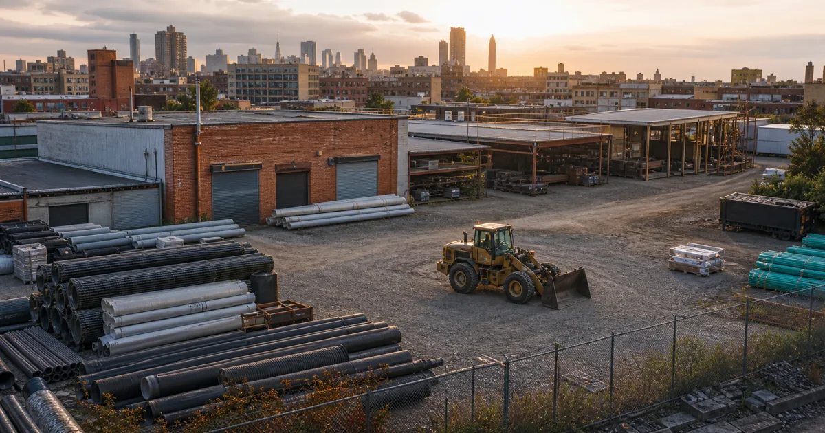 GreenPoint Lands $300M Credit Facility, Realterm Backs NJ Infill IOS — industrial outdoor storage news