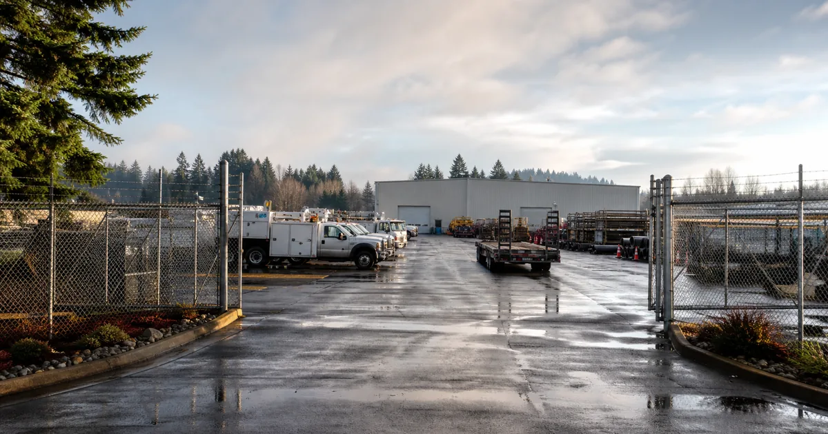 Erie freight terminal