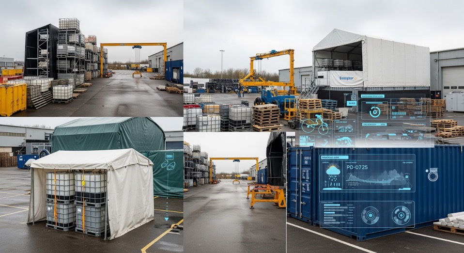 Challenges and Solutions in Managing Industrial Outdoor Storage